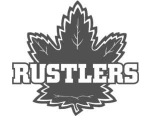 Rustlers Black and White Leaf