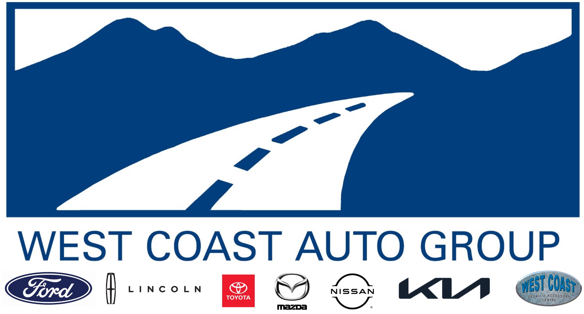 West Coast Auto Group with Manufacturers Logo