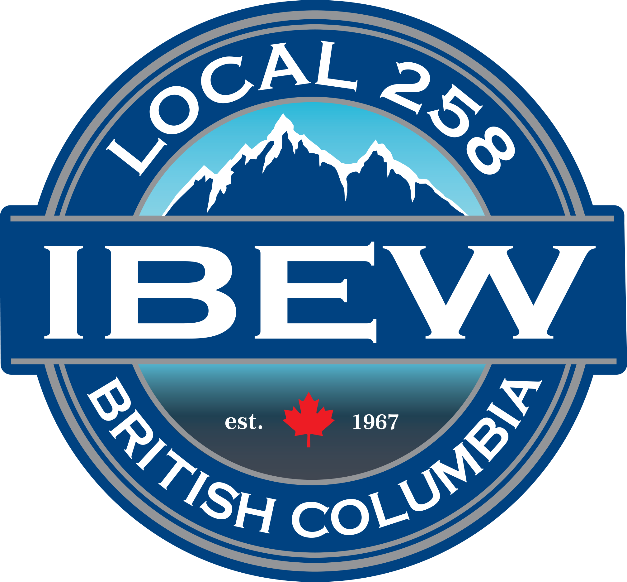 IBEW 258 faded v6 blk pantone 288 C blue final copy